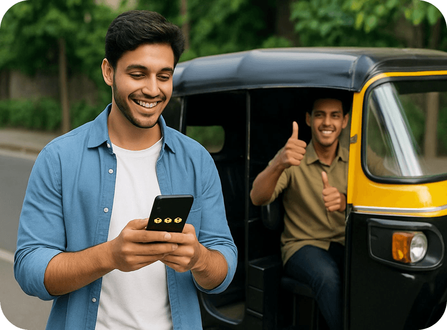 Happy rider onboarding